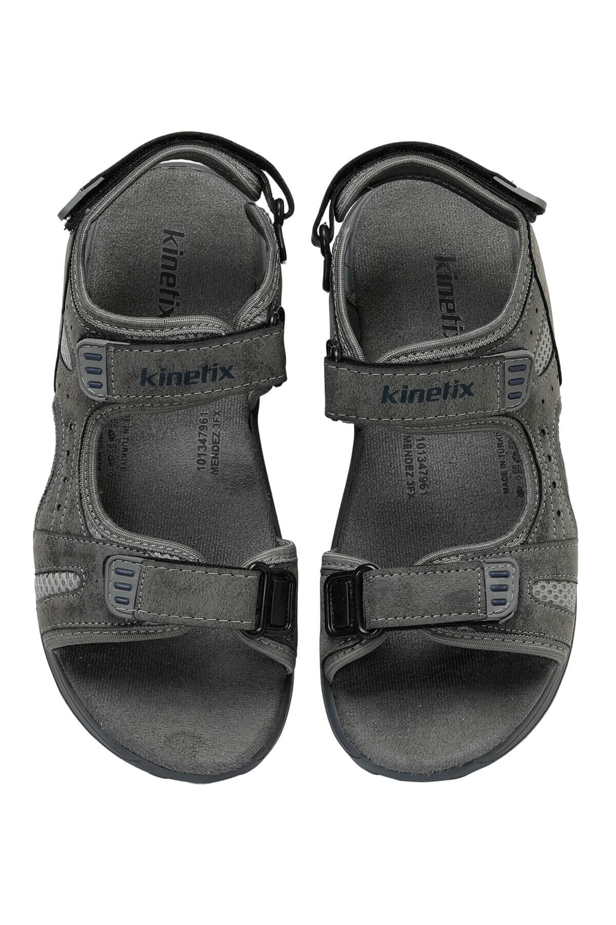 صندل مردانه Kinetix خاکستری مدل MENDEZ 3FX صندل مردانه Kinetix خاکستری مدل MENDEZ 3FX
