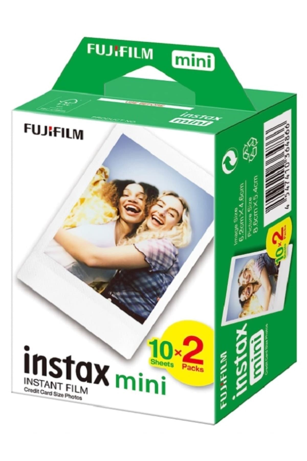 فیلم Fujifilm Instax سازگار با دوربینهای Mini 20 تایی مدل 2-fotsn00005e فیلم Fujifilm Instax سازگار با دوربینهای Mini 20 تایی مدل 2-fotsn00005e