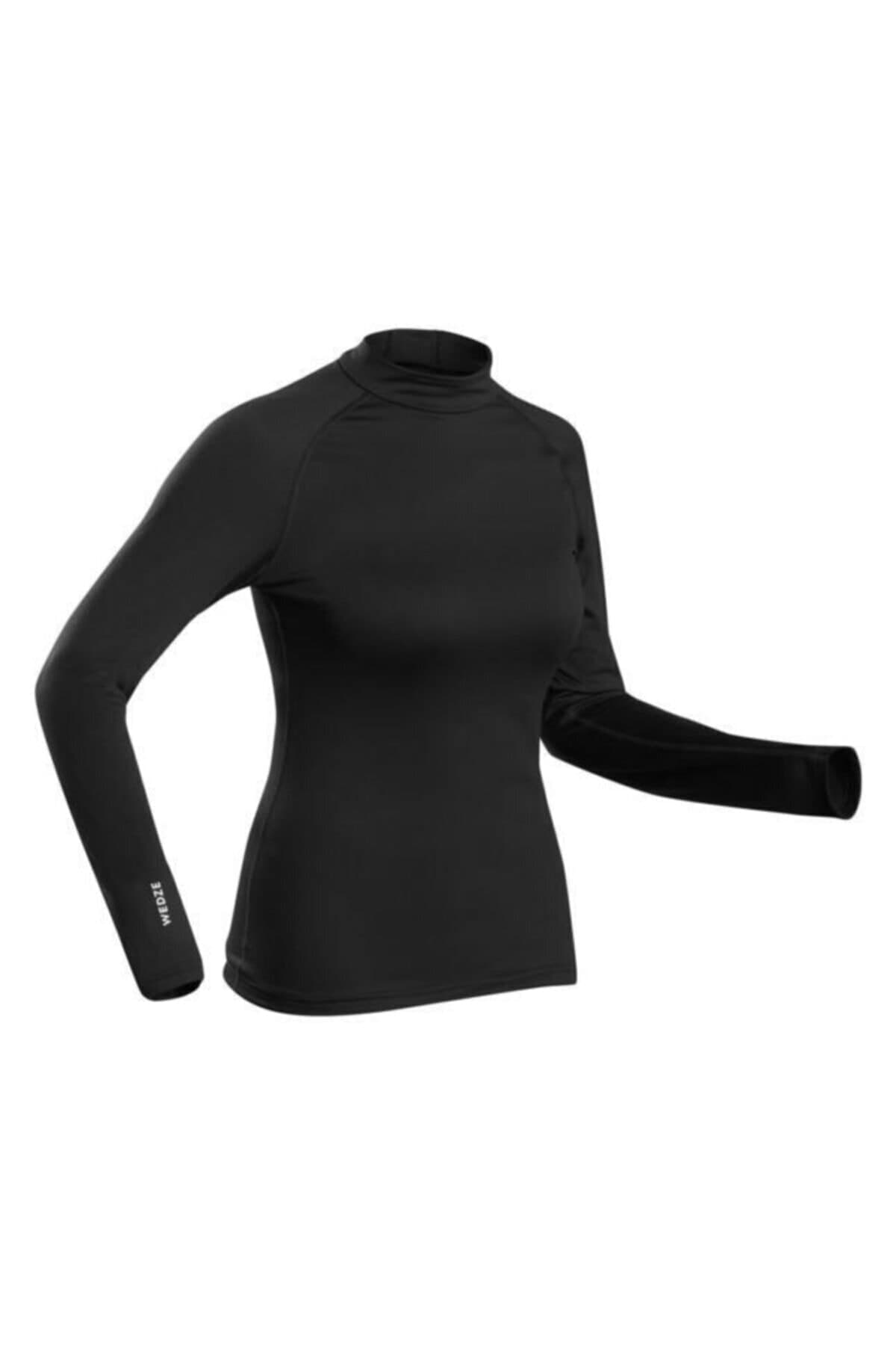 زیرلباس حرارتی بالاتنه اسکی زنانه Decathlon مشکی مدل BL SKI 500 زیرلباس حرارتی بالاتنه اسکی زنانه Decathlon مشکی مدل BL SKI 500