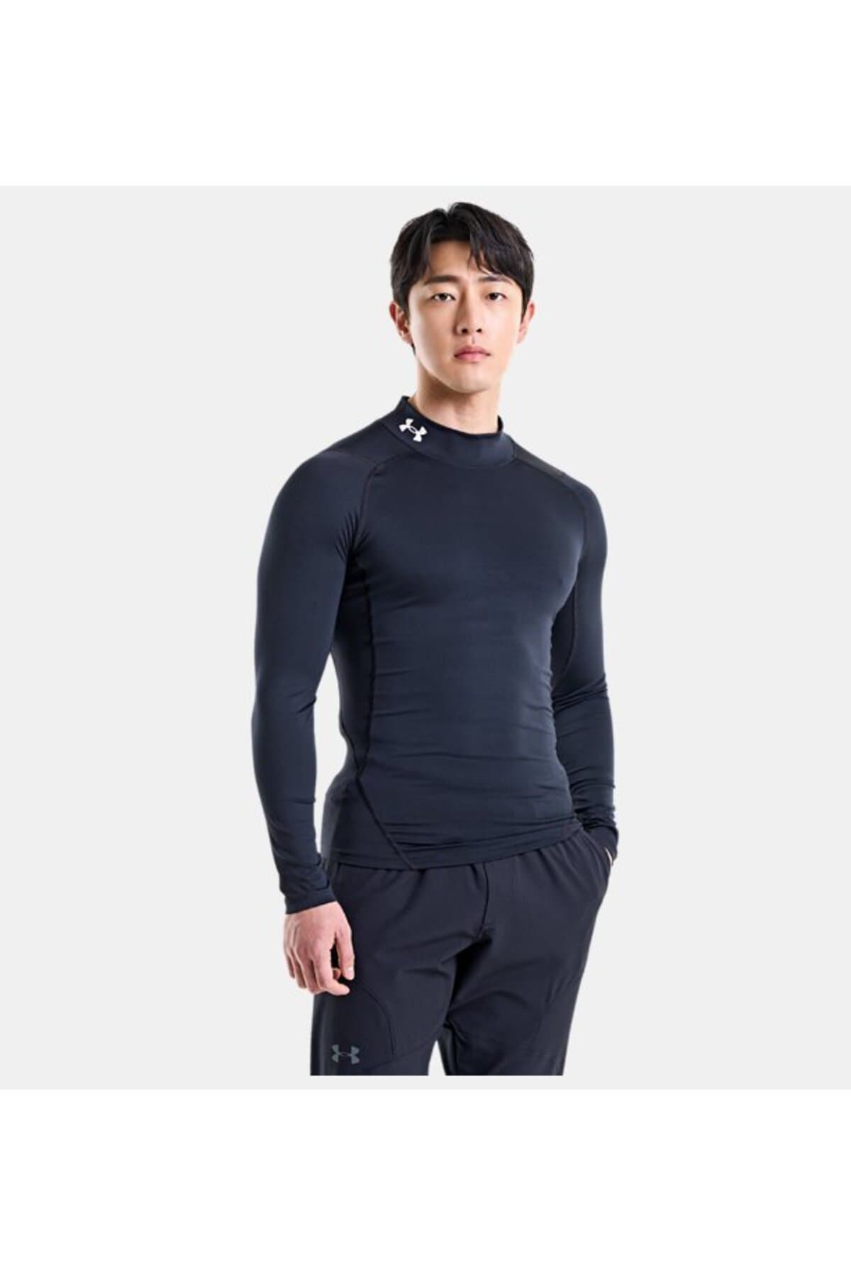بلوز مردانه Under Armour آستین بلند HeatGear Armour Mock مدل 1369606-001 بلوز مردانه Under Armour آستین بلند HeatGear Armour Mock مدل 1369606-001