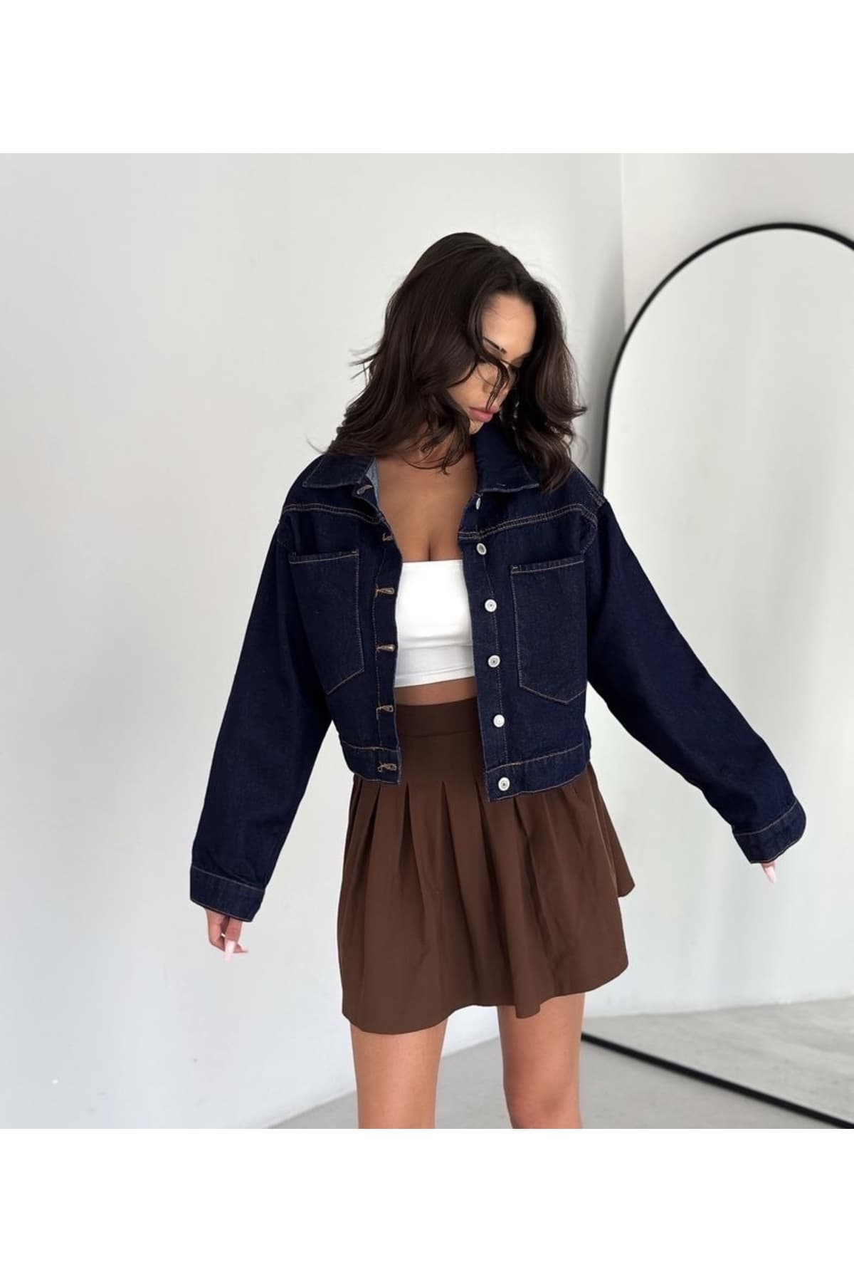 ژاکت دنیم زنانه Aida Fashion ژاکت دنیم زنانه Aida Fashion