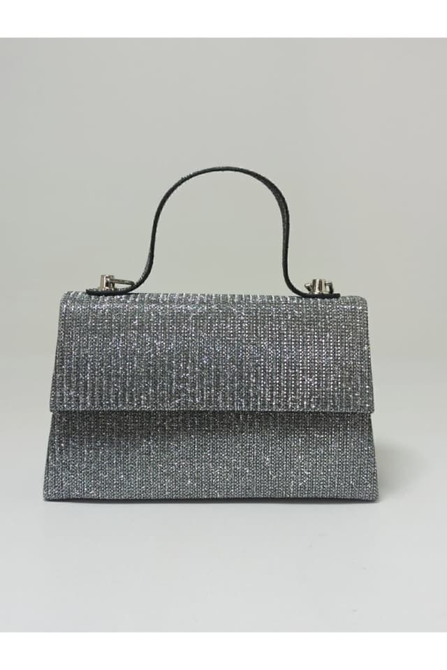 کیف مجلسی زنانه dizaynbag پلاتینی اکلیلی کیف مجلسی زنانه dizaynbag پلاتینی اکلیلی