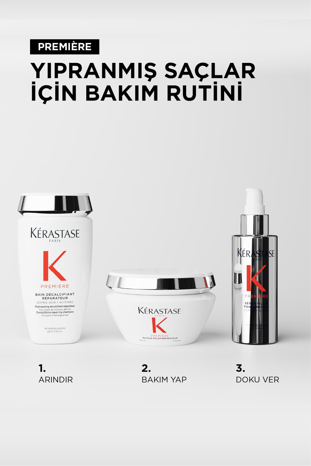 ماسک مو ترمیمکننده و محافظ Kerastase Premiere برای موهای آسیبدیده 200ml ماسک مو ترمیمکننده و محافظ Kerastase Premiere برای موهای آسیبدیده 200ml