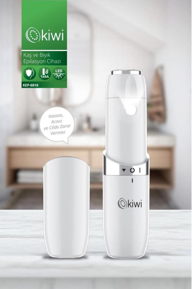 پنس Kiwi اتوماتیک چراغدار برای ابرو، صورت و نواحی حساس مدل Kep-6816 پنس Kiwi اتوماتیک چراغدار برای ابرو، صورت و نواحی حساس مدل Kep-6816