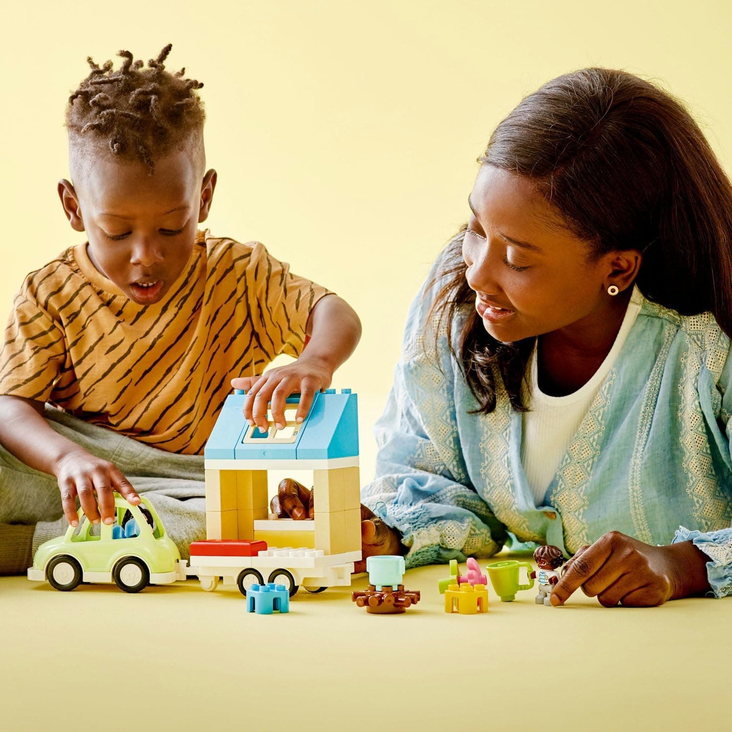 لگو DUPLO خانه خانوادگی چرخدار کودک ، مناسب 2 سال به بالا، مدل 10986، 31 قطعه لگو DUPLO خانه خانوادگی چرخدار کودک ، مناسب 2 سال به بالا، مدل 10986، 31 قطعه