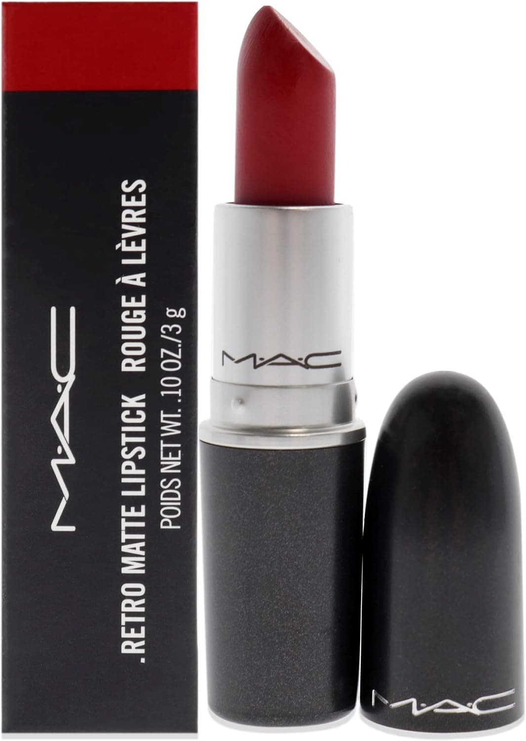 رژ لب مت MAC مدل Ruby Woo وزن 30 گرم 773602040605 رژ لب مت MAC مدل Ruby Woo وزن 30 گرم 773602040605