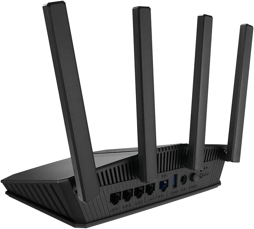 روتر WiFi 7 ASUS AiMesh قابلتوسعه مشکی مدل RT-BE58U روتر WiFi 7 ASUS AiMesh قابلتوسعه مشکی مدل RT-BE58U