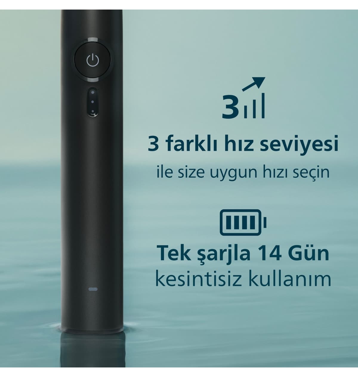 مسواک برقی شارژی Philips Sonicare 3100 مشکی شارژ ۱۴ روزه مدل HX4033/32 مسواک برقی شارژی Philips Sonicare 3100 مشکی شارژ ۱۴ روزه مدل HX4033/32