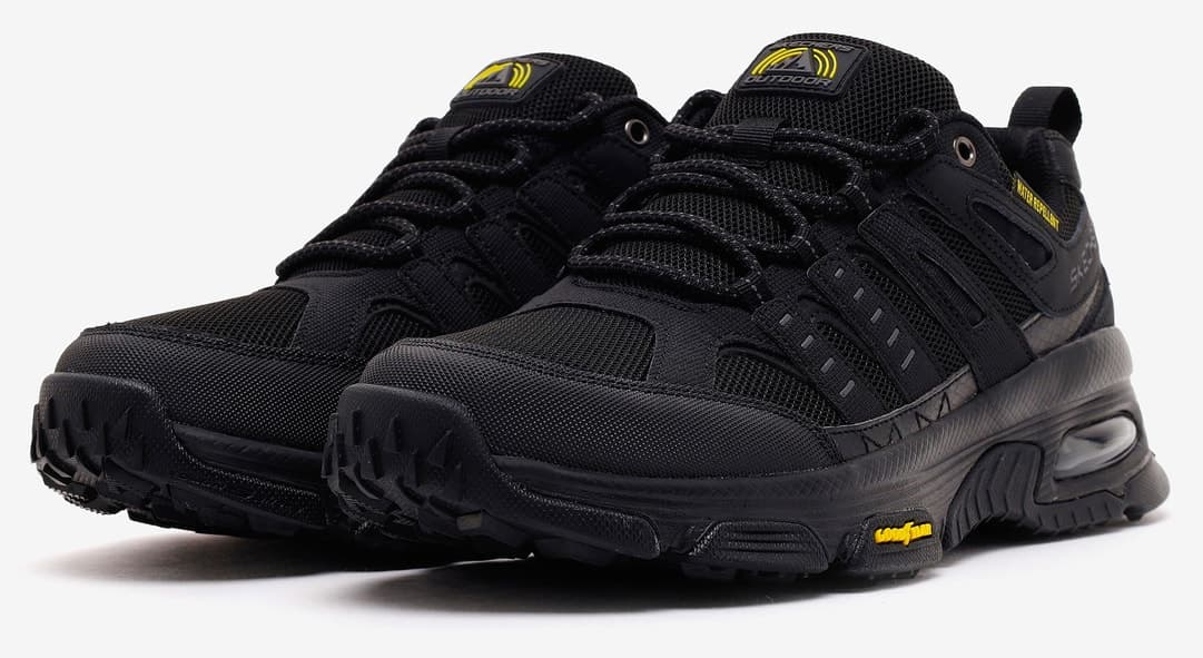 کفش اوتدور مردانه Skechers SKECH - AIR ENVOY مشکی مدل 237214TK BBK کفش اوتدور مردانه Skechers SKECH - AIR ENVOY مشکی مدل 237214TK BBK