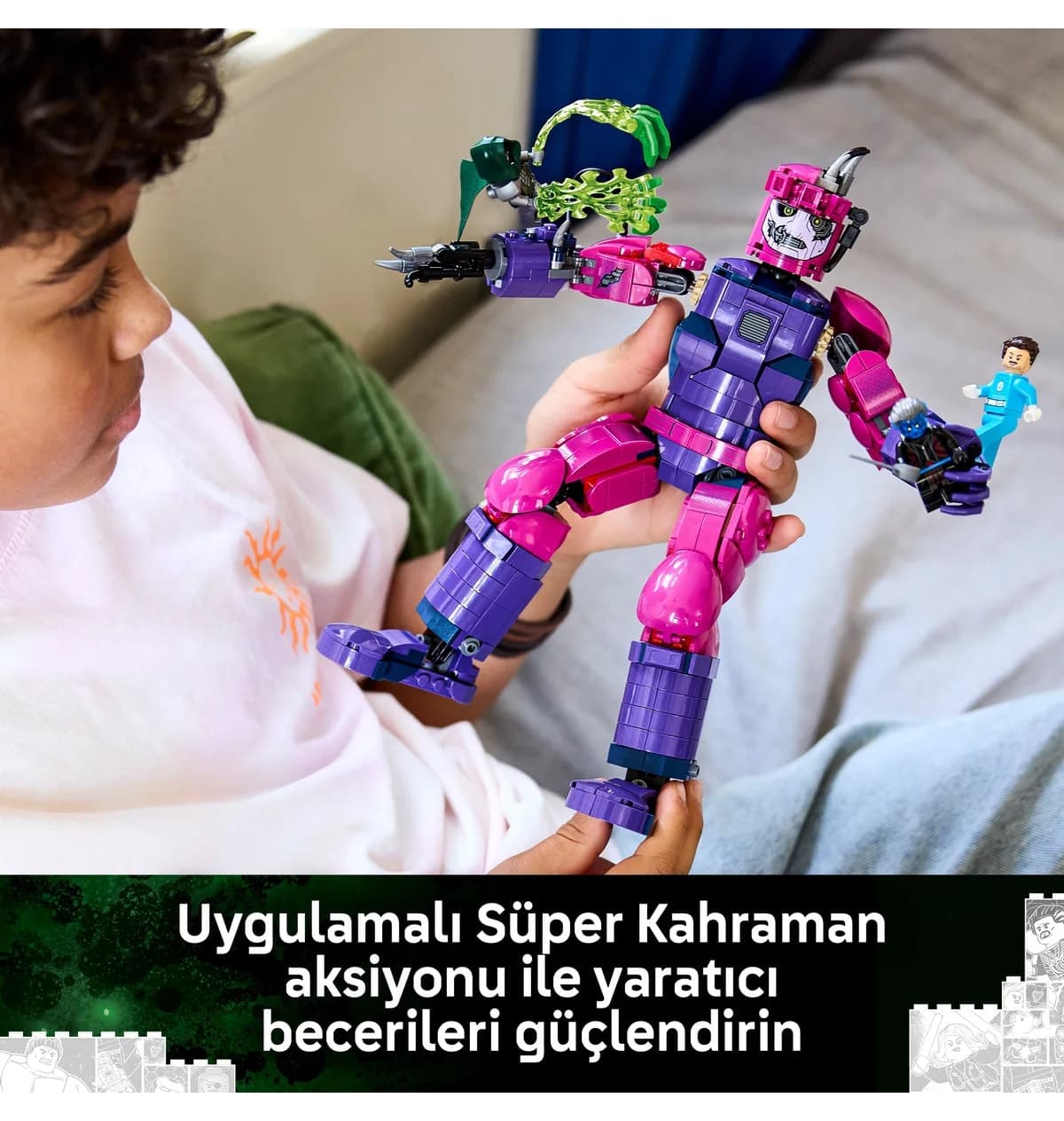 لگو Marvel نبرد افسانهای Avengers: Doomsday مدل 76348 با 846 قطعه لگو Marvel نبرد افسانهای Avengers: Doomsday مدل 76348 با 846 قطعه