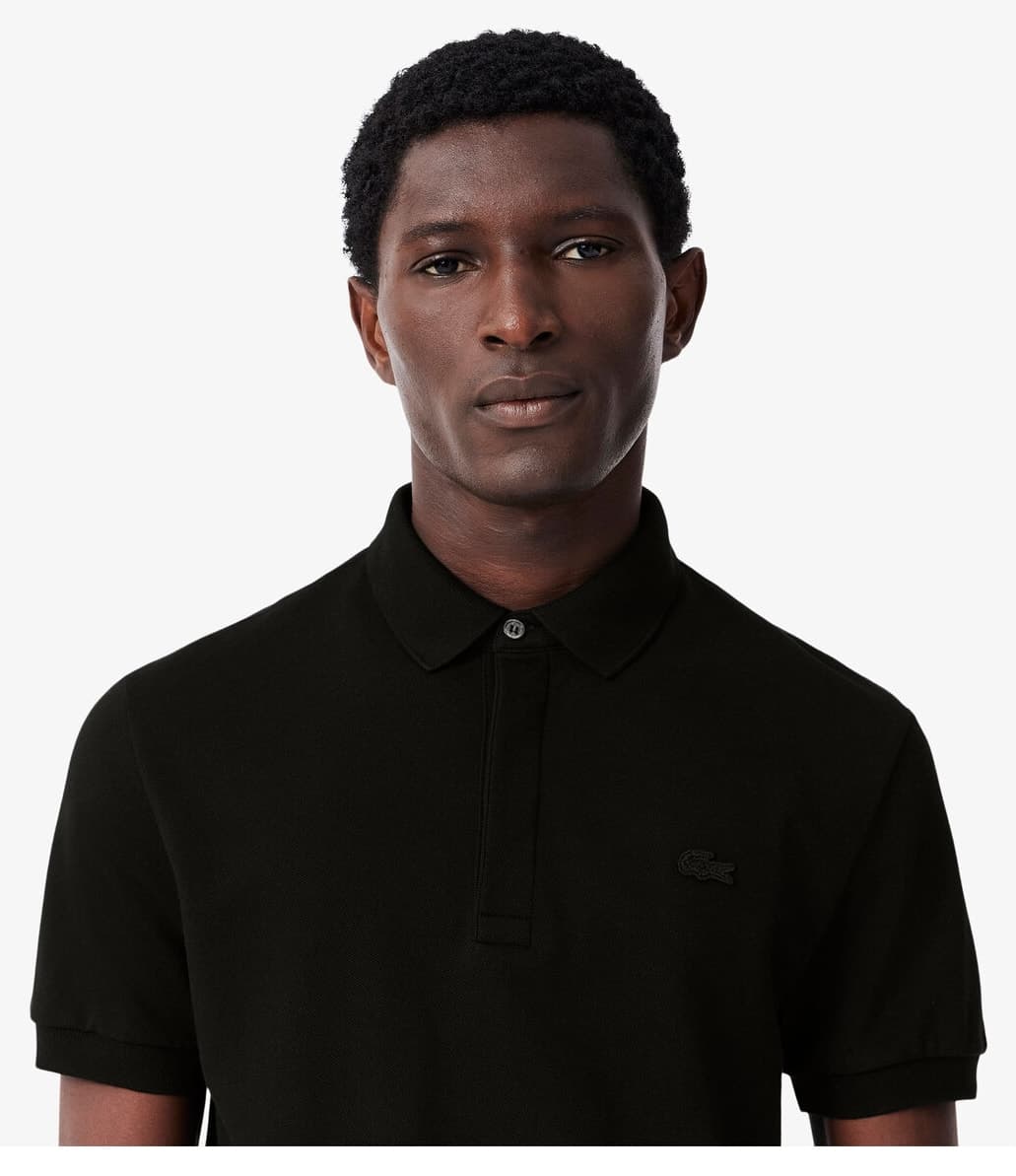 پولوی مردانه Lacoste فیت معمولی مشکی پولوی مردانه Lacoste فیت معمولی مشکی