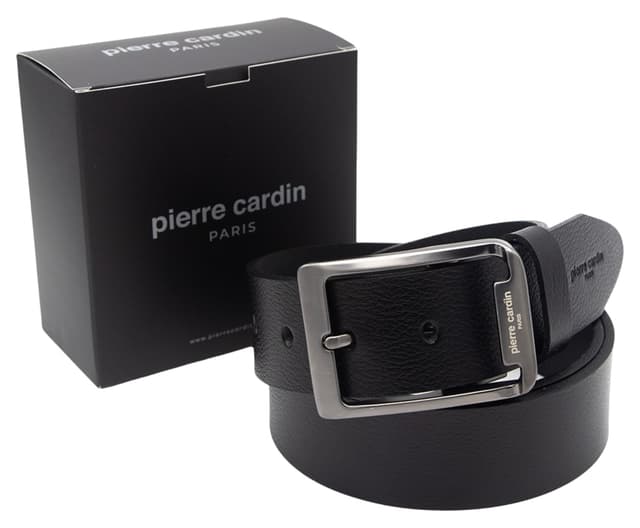 کمربند مردانه Pierre Cardin چرمی مشکی مدل PC-3100HS9 کمربند مردانه Pierre Cardin چرمی مشکی مدل PC-3100HS9
