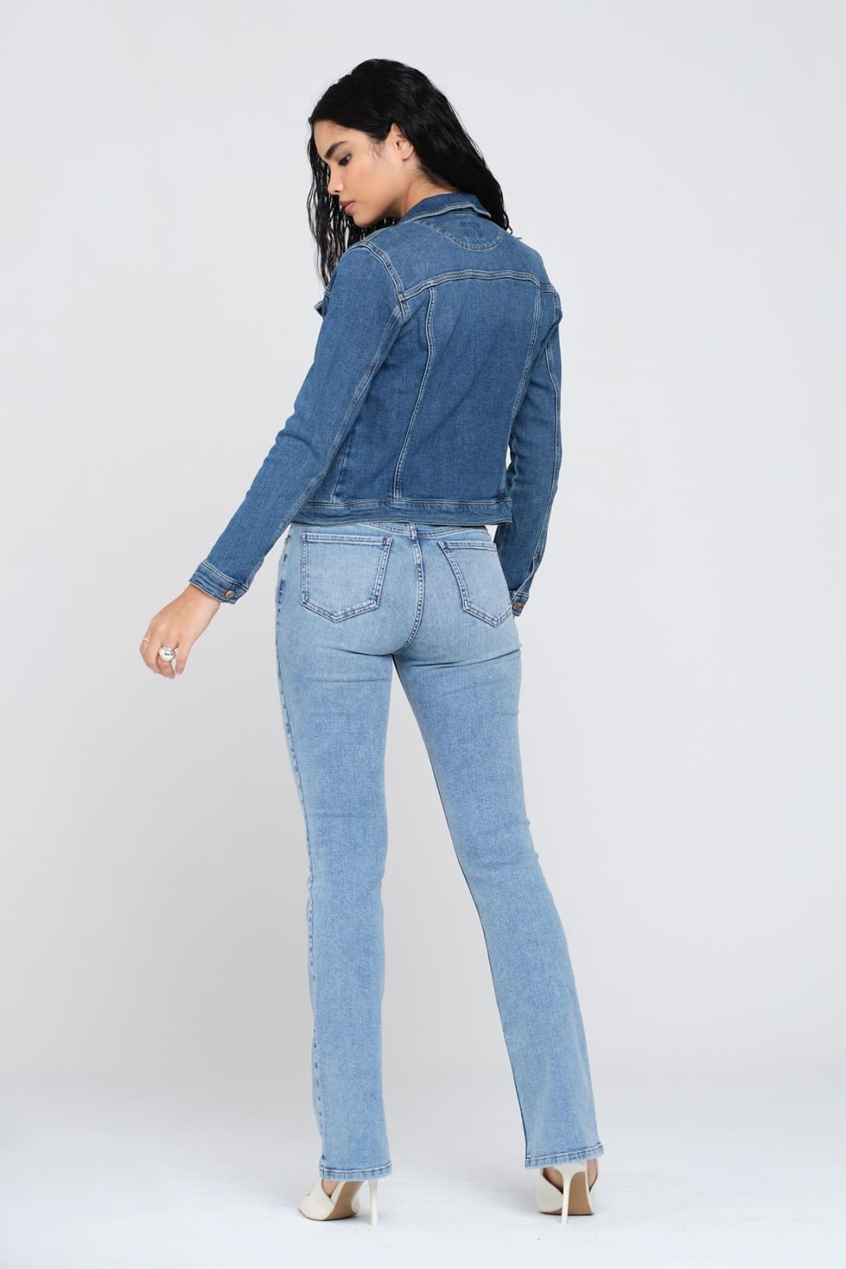 کت جین زنانه آبی Pantamo Jeans کت جین زنانه آبی Pantamo Jeans