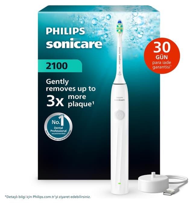 مسواک شارژی Philips با پاککنندگی ۳ برابری پلاک، ۲ سرعت و شارژدهی ۱۴ روزه مدل HX4021/01 مسواک شارژی Philips با پاککنندگی ۳ برابری پلاک، ۲ سرعت و شارژدهی ۱۴ روزه مدل HX4021/01