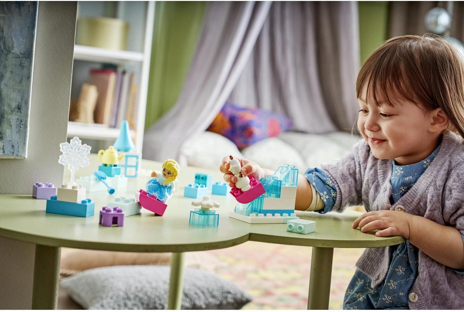 لگو DUPLO Disney جعبه خلاقیت با Elsa و Olaf در سرزمین یخزده مدل 10462 لگو DUPLO Disney جعبه خلاقیت با Elsa و Olaf در سرزمین یخزده مدل 10462