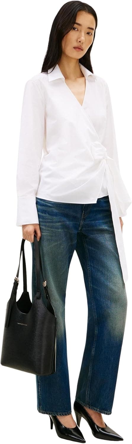 کیف دوشی مینی زنانه Tommy Hilfiger مشکی مدل AW0AW18617 کیف دوشی مینی زنانه Tommy Hilfiger مشکی مدل AW0AW18617