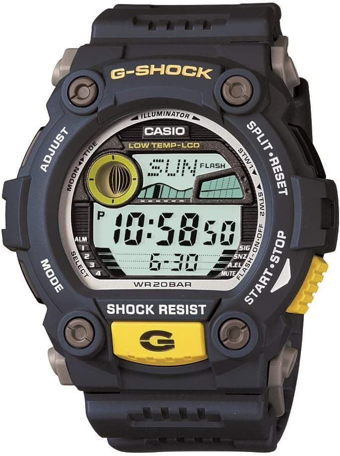 ساعت مچی مردانه Casio G-Shock سری Rescue سایز XL کوارتز ضدضربه 200M WR رزینی ساعت مچی مردانه Casio G-Shock سری Rescue سایز XL کوارتز ضدضربه 200M WR رزینی