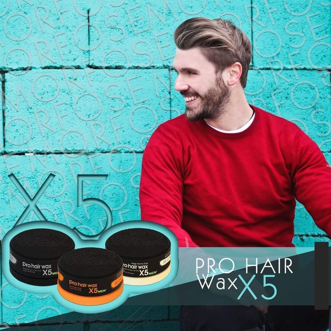 واکس موی مردانه MORFOSE Pro Hair X5 150 ml واکس موی مردانه MORFOSE Pro Hair X5 150 ml