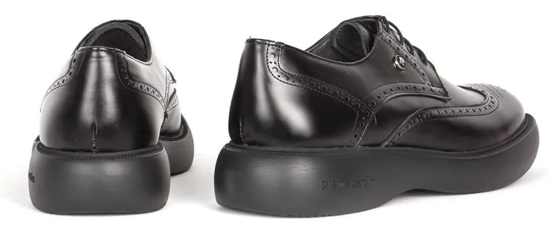 کفش مردانه Pierre Cardin کلاسیک بندی با کف ضخیم مدل 70929 کفش مردانه Pierre Cardin کلاسیک بندی با کف ضخیم مدل 70929
