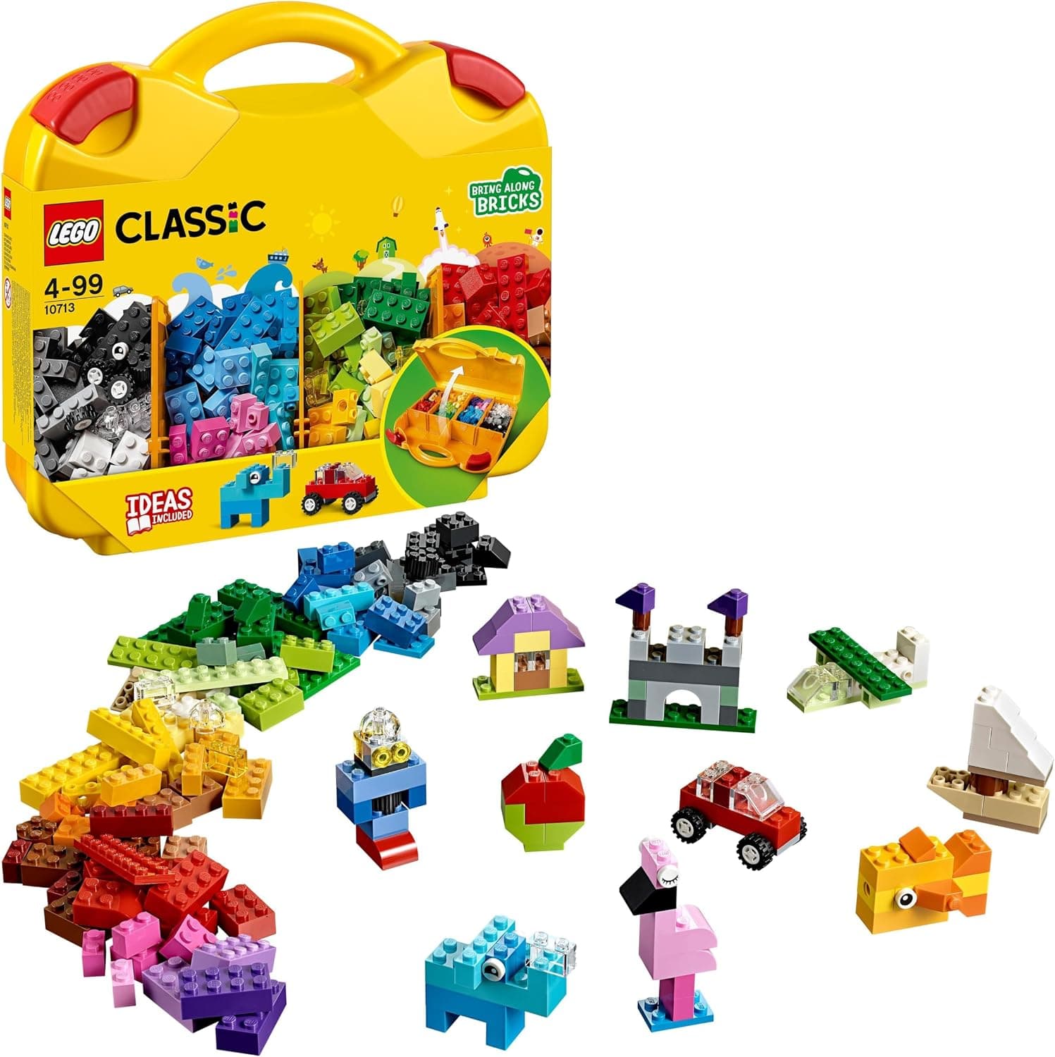 لگو Classic Creative چمدانی مدل 10713 لگو Classic Creative چمدانی مدل 10713