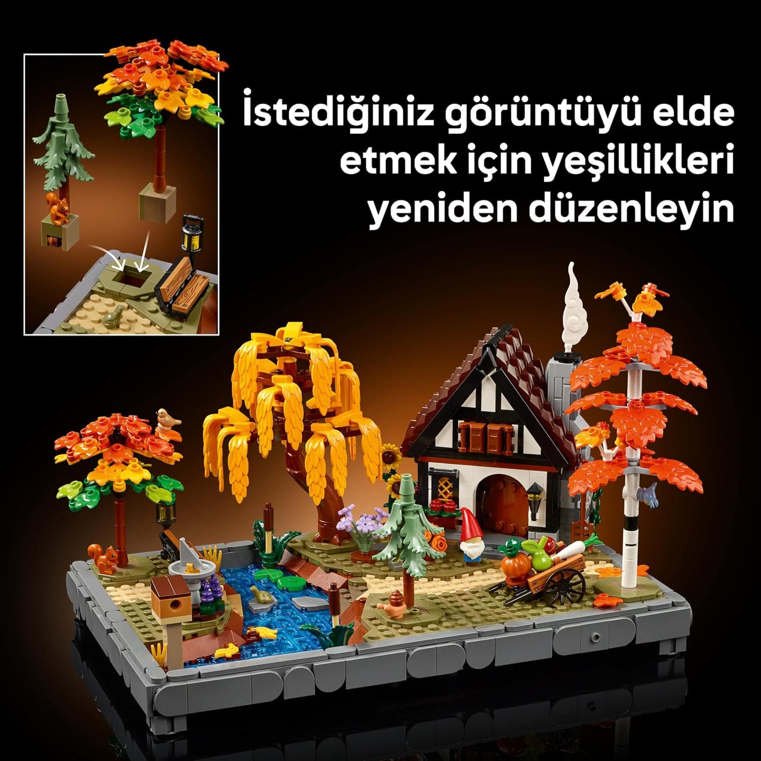 لگو Icons ست مدل Autumn Garden House 11372 لگو Icons ست مدل Autumn Garden House 11372