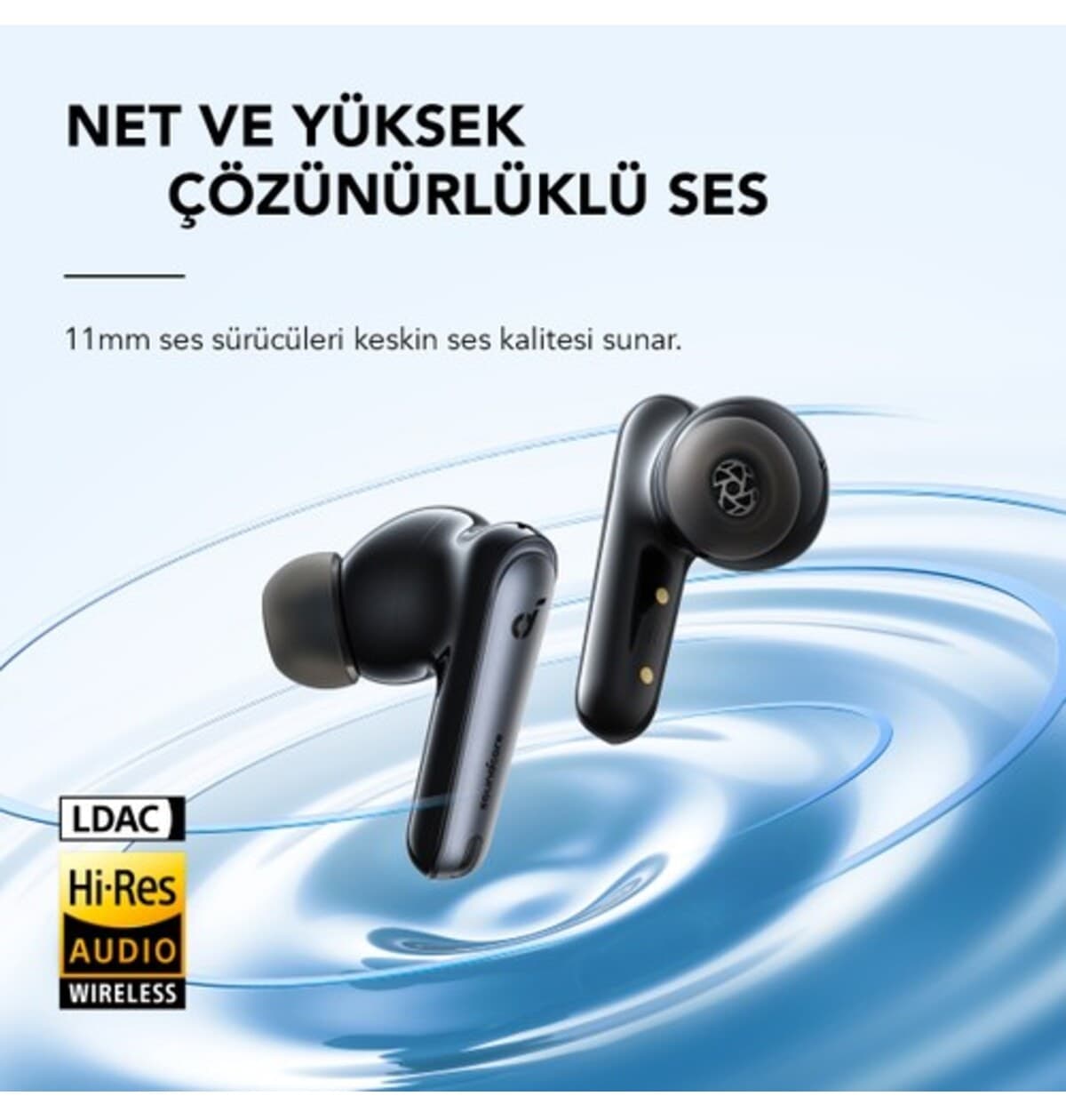 هدفون Anker Soundcore Liberty 4 NC بلوتوثی Bluetooth 5.3 با 50 ساعت شارژدهی مشکی مدل A3947 هدفون Anker Soundcore Liberty 4 NC بلوتوثی Bluetooth 5.3 با 50 ساعت شارژدهی مشکی مدل A3947