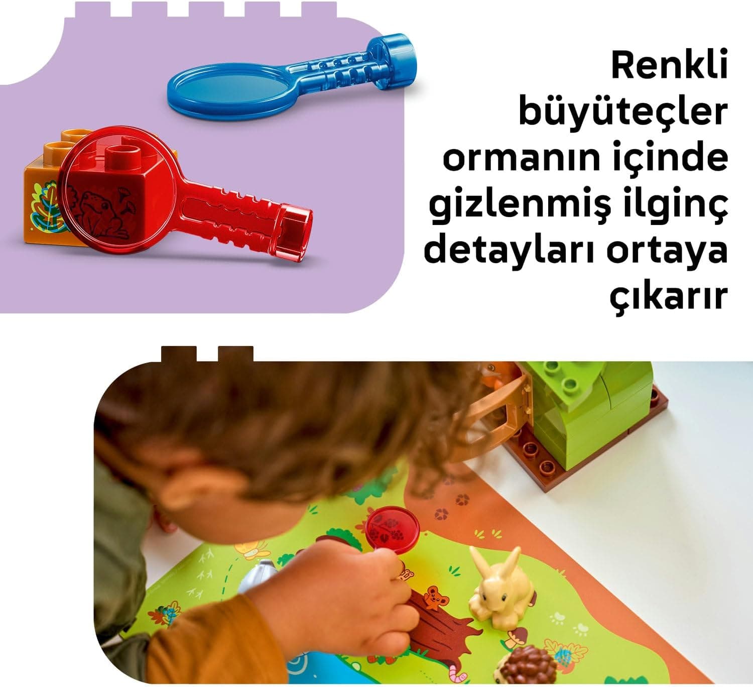 لگو ست مدل DUPLO سری Vahşi Hayvanlarla Keşif Ormanı 10480 لگو ست مدل DUPLO سری Vahşi Hayvanlarla Keşif Ormanı 10480