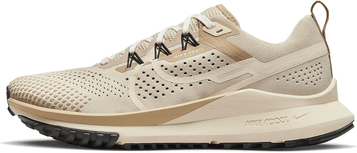 کفش دویدن یونیسکس Nike مخصوص آفرود React Pegasus Trail 4 بژ کفش دویدن یونیسکس Nike مخصوص آفرود React Pegasus Trail 4 بژ