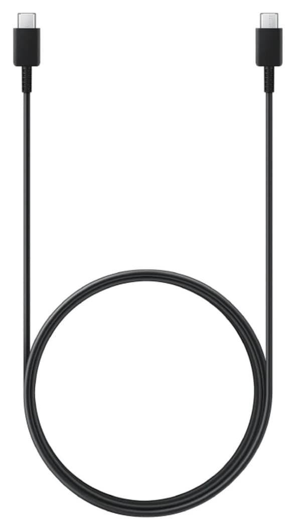 کابل داده شارژ Type-C به Type-C Samsung مدل EP-DX310J 60W مشکی 1.8 متر کابل داده شارژ Type-C به Type-C Samsung مدل EP-DX310J 60W مشکی 1.8 متر