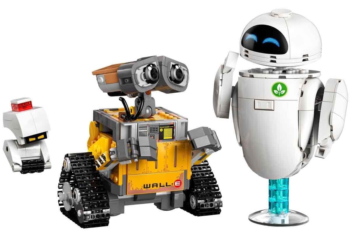 لگو Disney Pixar مدل WALL-E و EVE 43279 کلکسیونی لگو Disney Pixar مدل WALL-E و EVE 43279 کلکسیونی