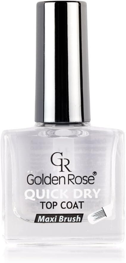 تاپ کوت لاک ناخن Golden Rose خشککن سریع ۶۰ ثانیه براقکننده تاپ کوت لاک ناخن Golden Rose خشککن سریع ۶۰ ثانیه براقکننده