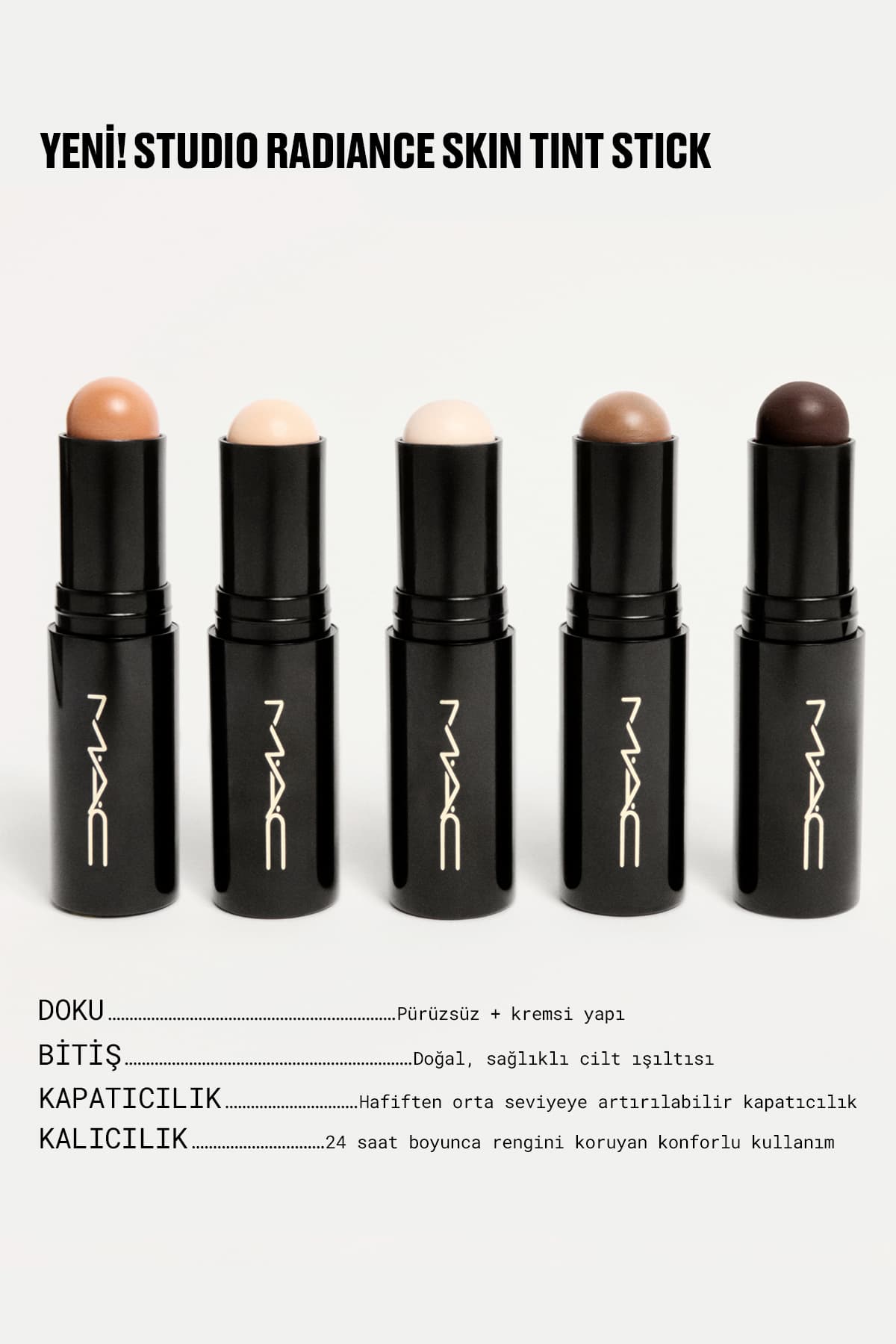 فوندوتن استیک Mac Studio Radiance سرماستیک نمرسانی 24 ساعته رنگ روشن متوسط 1 فوندوتن استیک Mac Studio Radiance سرماستیک نمرسانی 24 ساعته رنگ روشن متوسط 1