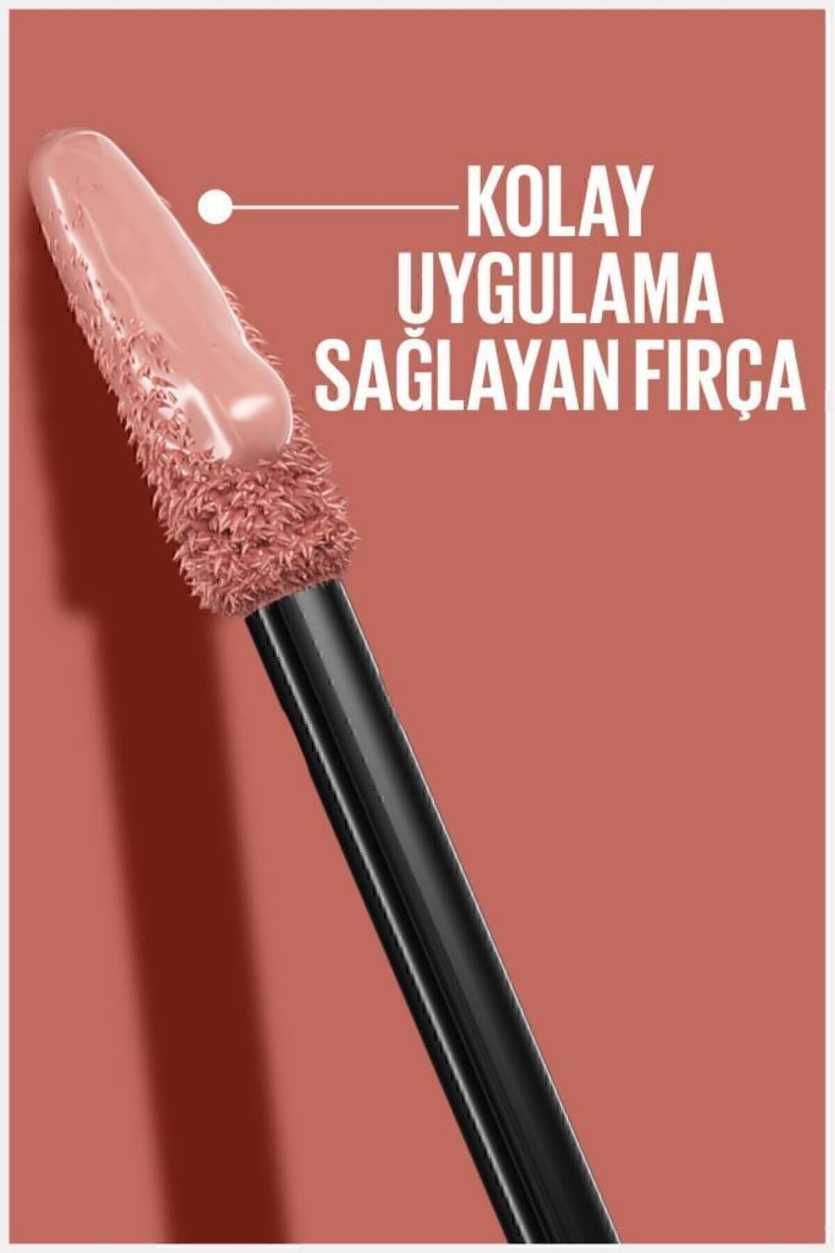 رژ لب مایع Maybelline New York Super Stay Vinyl Ink ماندگار براق مدل 120 Punchy رژ لب مایع Maybelline New York Super Stay Vinyl Ink ماندگار براق مدل 120 Punchy