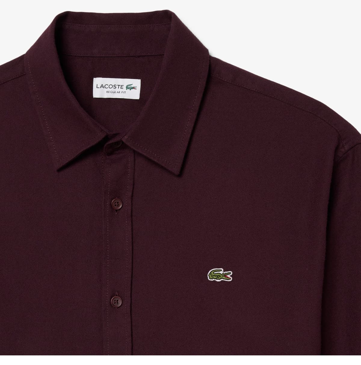 پیراهن مردانه Lacoste فیت معمولی زرشکی پیراهن مردانه Lacoste فیت معمولی زرشکی