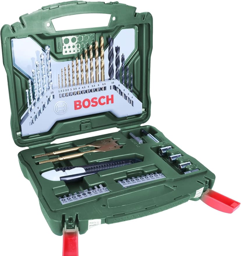 مجموعه لوازم جانبی Bosch X-Line ۵۰ عددی چندرنگ مدل 2607019327 مجموعه لوازم جانبی Bosch X-Line ۵۰ عددی چندرنگ مدل 2607019327