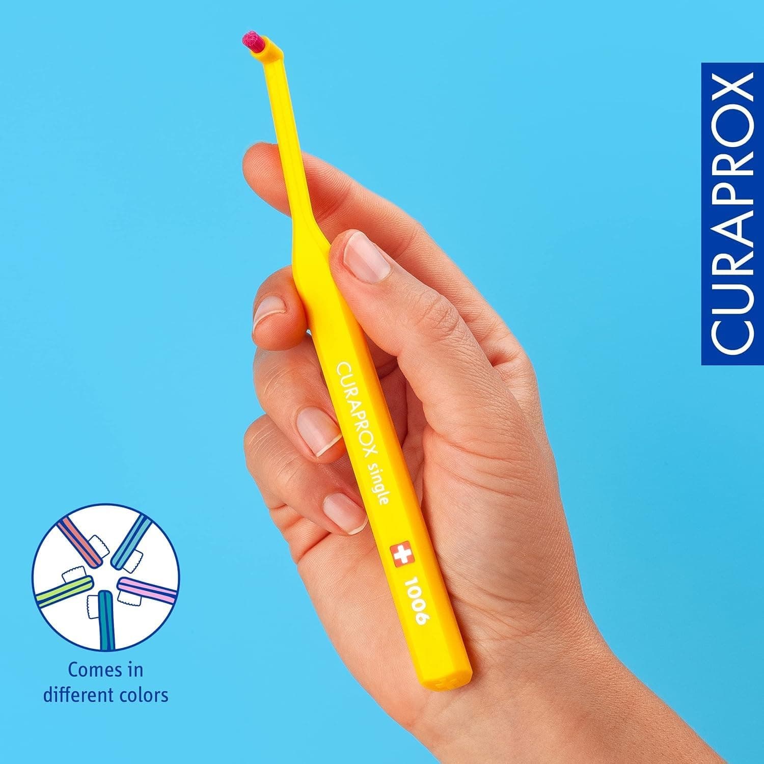 مسواک Curaprox تکدسته مدل Cs 1006 مسواک Curaprox تکدسته مدل Cs 1006