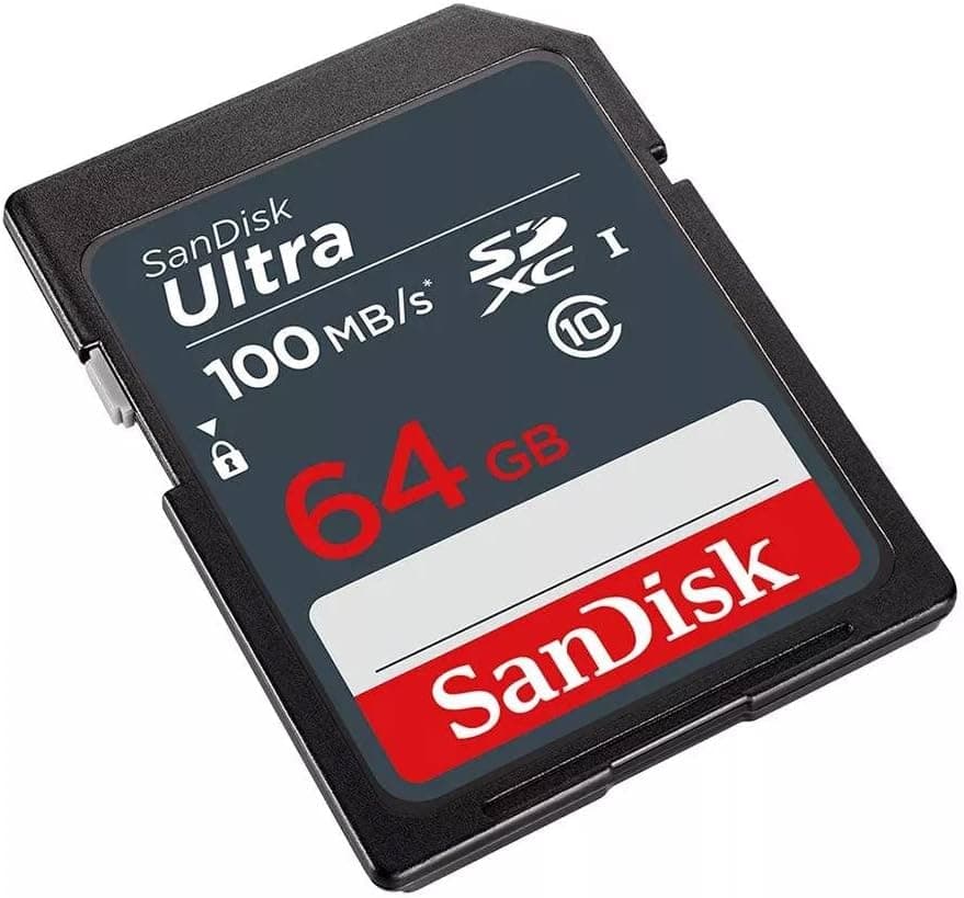 کارت حافظه SDXC 64GB SanDisk Ultra با سرعت 100MB/s کارت حافظه SDXC 64GB SanDisk Ultra با سرعت 100MB/s