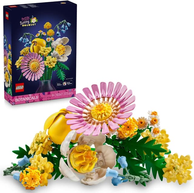لگو 10347 Botanicals دسته گل کوچک زرد لگو 10347 Botanicals دسته گل کوچک زرد