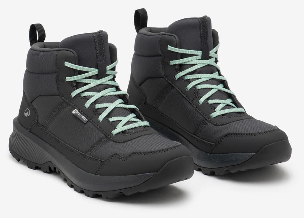 بوت زنانه Decathlon Quechua اوتدور ضدآب خاکستری مدل NH100 Mid WP بوت زنانه Decathlon Quechua اوتدور ضدآب خاکستری مدل NH100 Mid WP