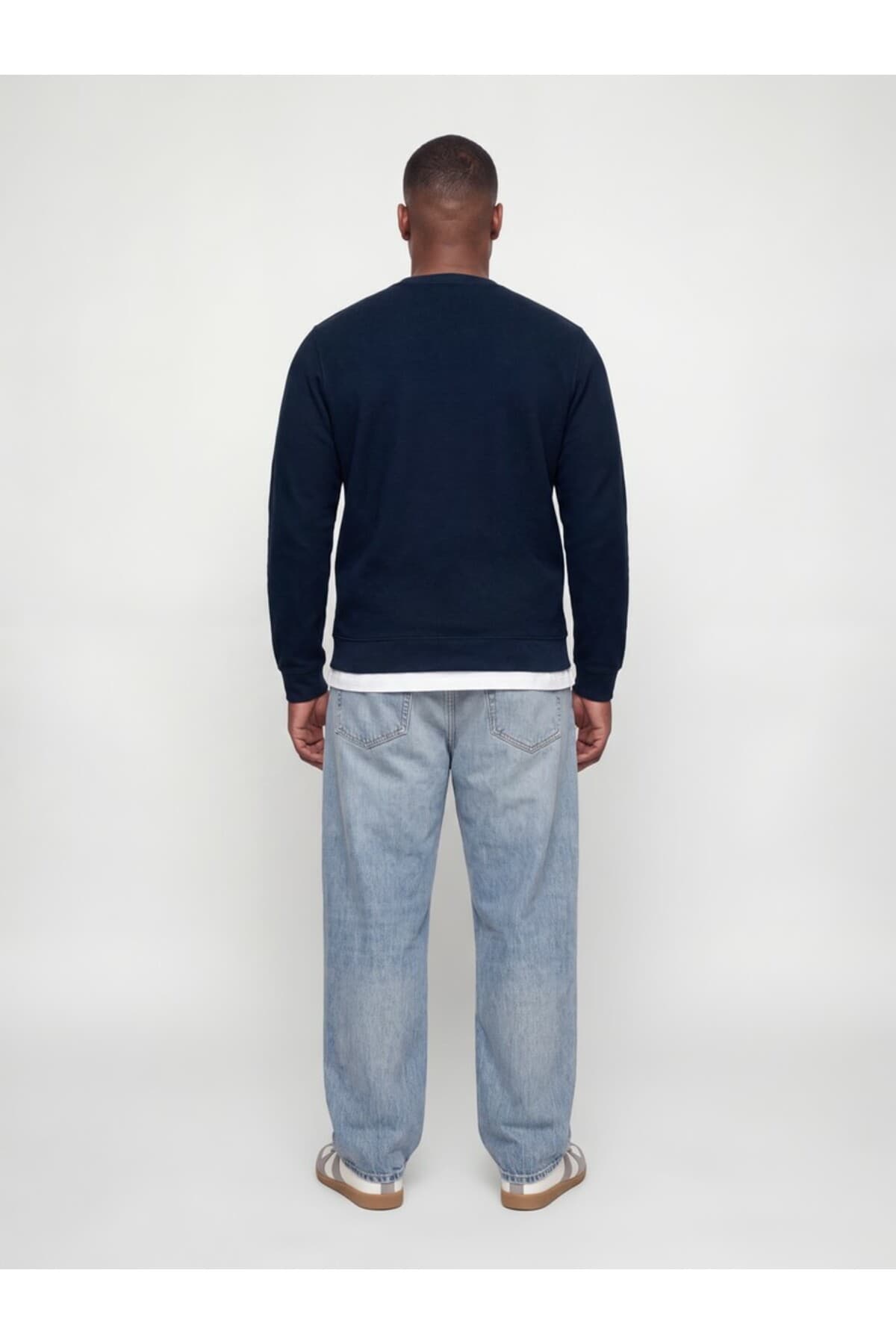 سویشرت مردانه Jack & Jones سرمهای یقه گرد سایز بزرگ مدل Jprblualves Structure سویشرت مردانه Jack & Jones سرمهای یقه گرد سایز بزرگ مدل Jprblualves Structure