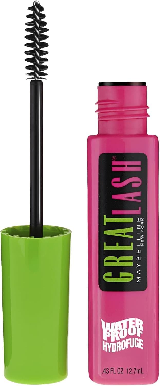 ریمل Maybelline New York Great Lash ضدآب مشکی خیلی تیره ریمل Maybelline New York Great Lash ضدآب مشکی خیلی تیره