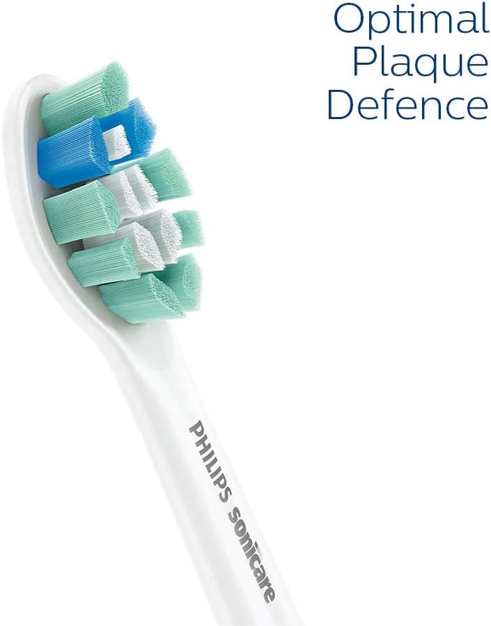 سری یدکی مسواک برقی صوتی PHILIPS Sonicare Optimal Plaque Defence سفید 2 عدد سری یدکی مسواک برقی صوتی PHILIPS Sonicare Optimal Plaque Defence سفید 2 عدد