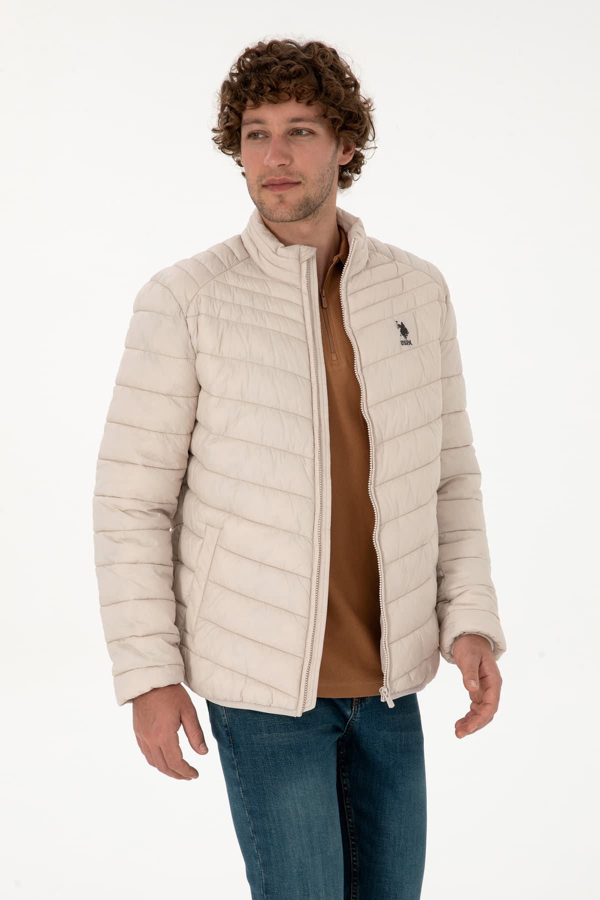 کاپشن مردانه U.S. Polo Assn. سنگی مدل 50312001-VR049 کاپشن مردانه U.S. Polo Assn. سنگی مدل 50312001-VR049