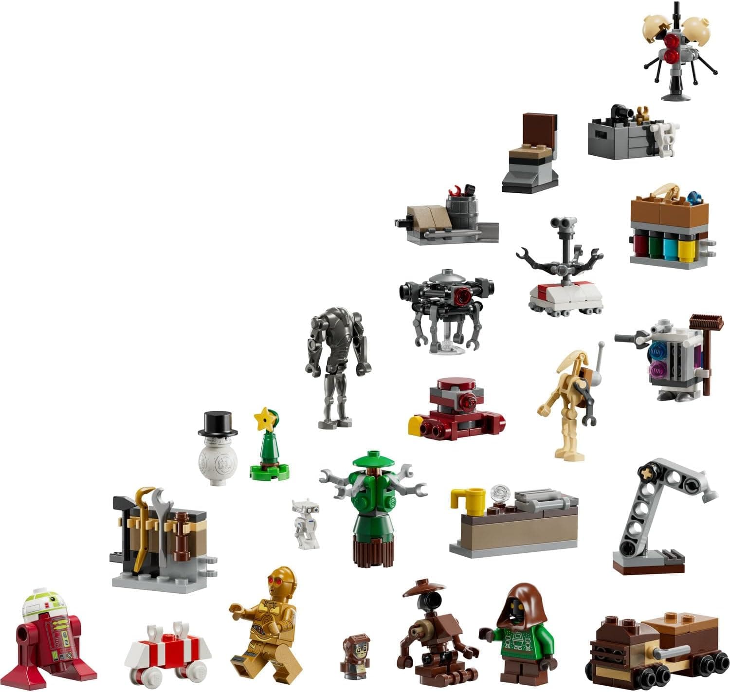 لگو Star Wars تقویم سال نو 2025 مدل 75418 با 263 قطعه لگو Star Wars تقویم سال نو 2025 مدل 75418 با 263 قطعه