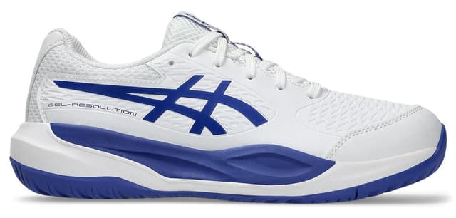 کفش تنیس بچگانه سفید Asics GEL-RESOLUTION X GS مدل 1044A081-100 کفش تنیس بچگانه سفید Asics GEL-RESOLUTION X GS مدل 1044A081-100