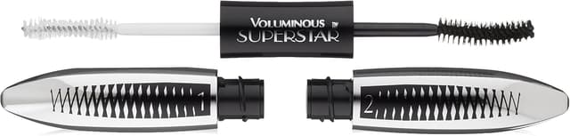 ریمل L'Oreal Paris حجمدهنده Superstar قابل شستشو مشکی پررنگ 0.41 Fluid Ounce ریمل L'Oreal Paris حجمدهنده Superstar قابل شستشو مشکی پررنگ 0.41 Fluid Ounce