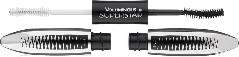 ریمل L'Oreal Paris حجمدهنده Superstar قابل شستشو مشکی پررنگ 0.41 Fluid Ounce ریمل L'Oreal Paris حجمدهنده Superstar قابل شستشو مشکی پررنگ 0.41 Fluid Ounce