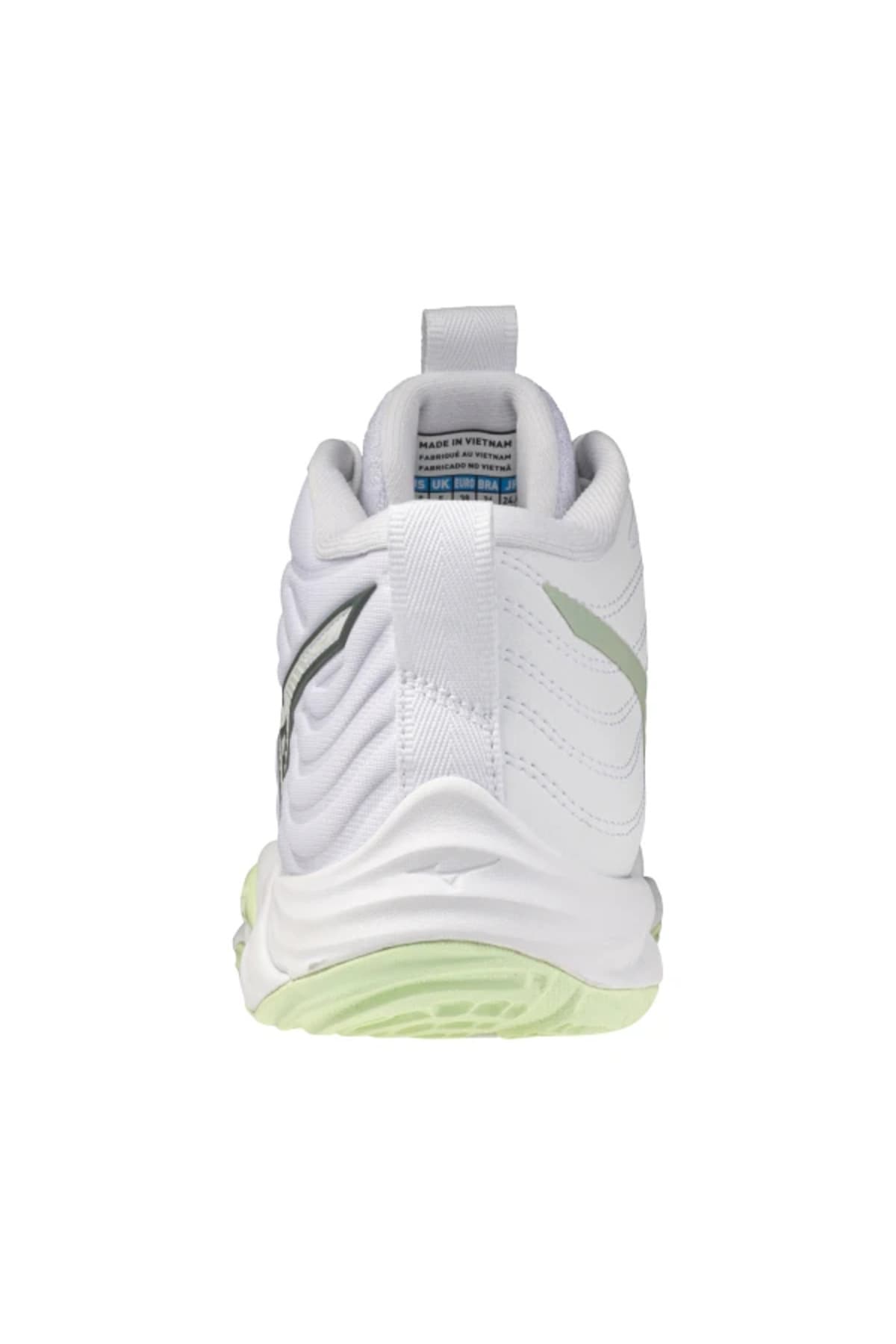 کفش والیبال زنانه Mizuno سفید مدل Wave Momentum Elite MID کفش والیبال زنانه Mizuno سفید مدل Wave Momentum Elite MID