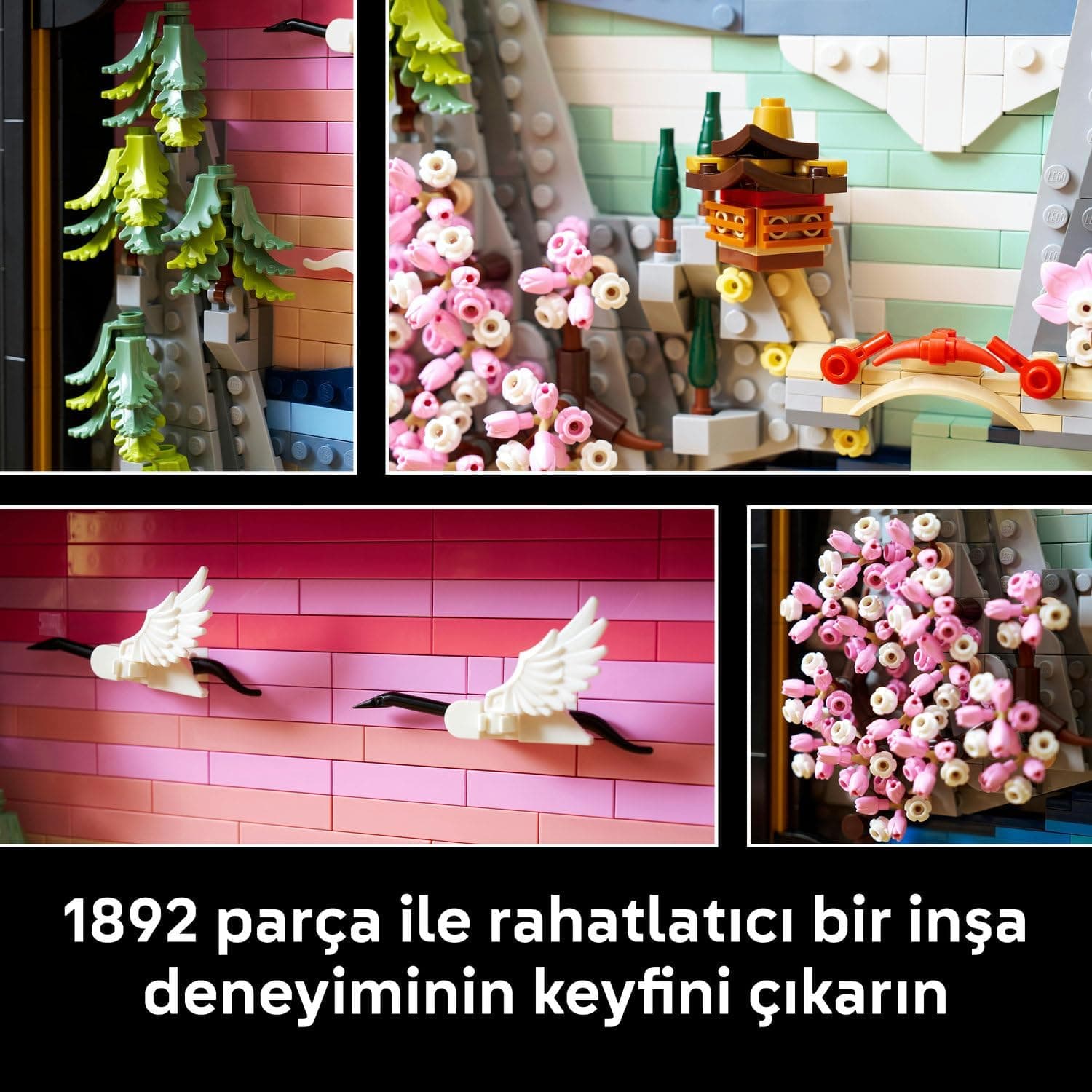 لگو Art منظره گل گیلاس ژاپنی مدل 31218 لگو Art منظره گل گیلاس ژاپنی مدل 31218
