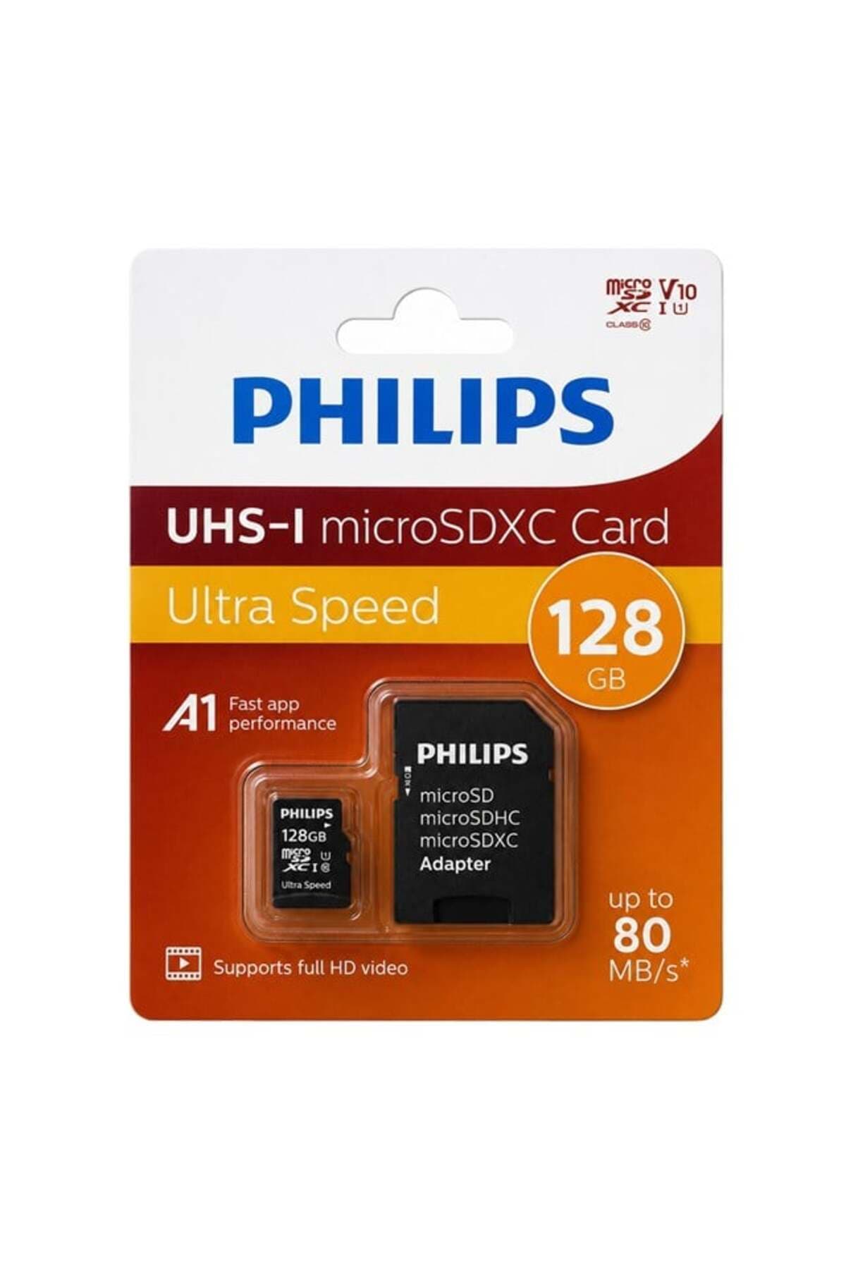کارت حافظه Micro SDXC Philips ظرفیت 128GB Class10 UHS-I U1 همراه آداپتور TF مدل FM12MP45B/00 کارت حافظه Micro SDXC Philips ظرفیت 128GB Class10 UHS-I U1 همراه آداپتور TF مدل FM12MP45B/00